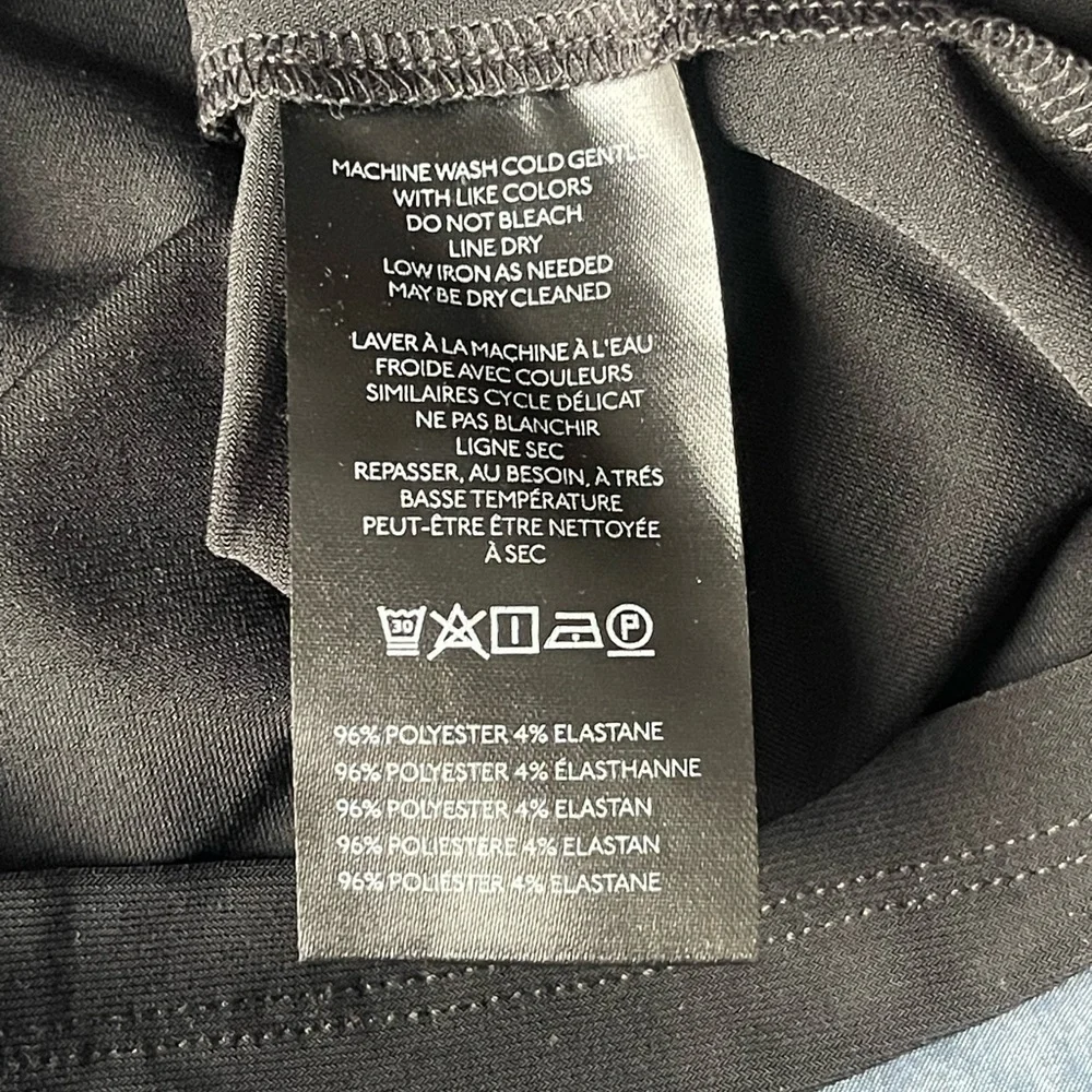 Anthropologie Ruched Black Halter Top - Picture 3 of 5